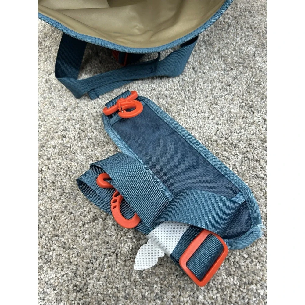 NEW Rigwa Life 8L Insulated Lunch Tote Bag Day Cooler Roll-Top Navy Blue NWT